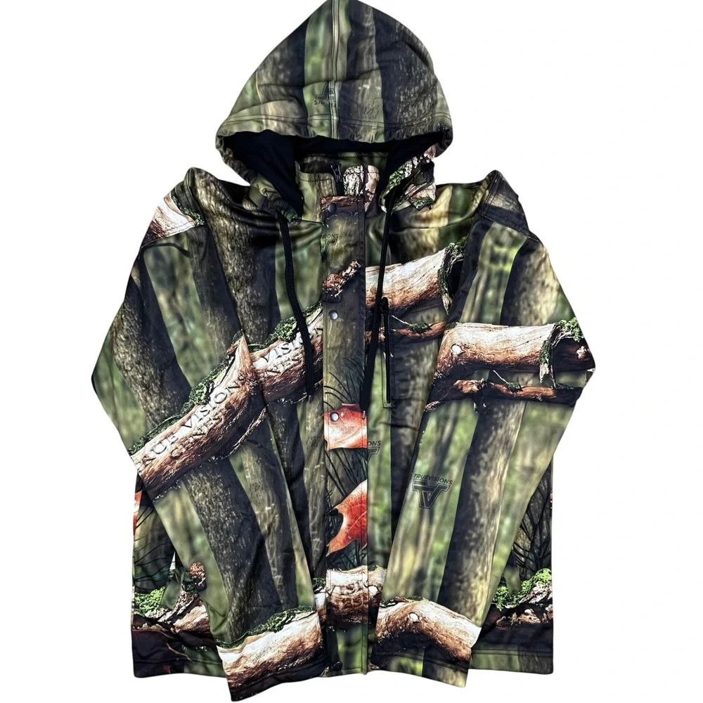 TRUE VISIONS GENESIS Camo Hunting Set Jacket 3XL Pants XL Outdoor